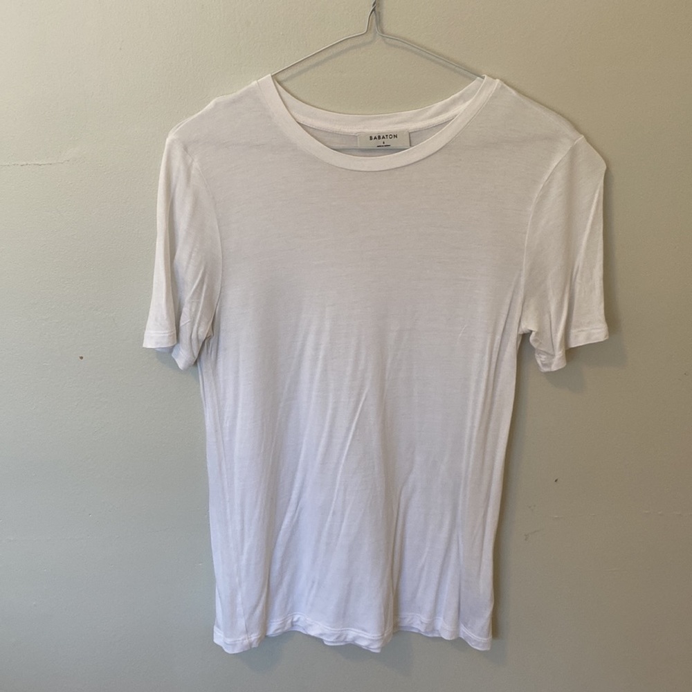 Aritzia babaton white tee